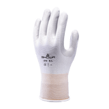 SHOWA 370 White Lightweight Assembly Grip Safety Gloves