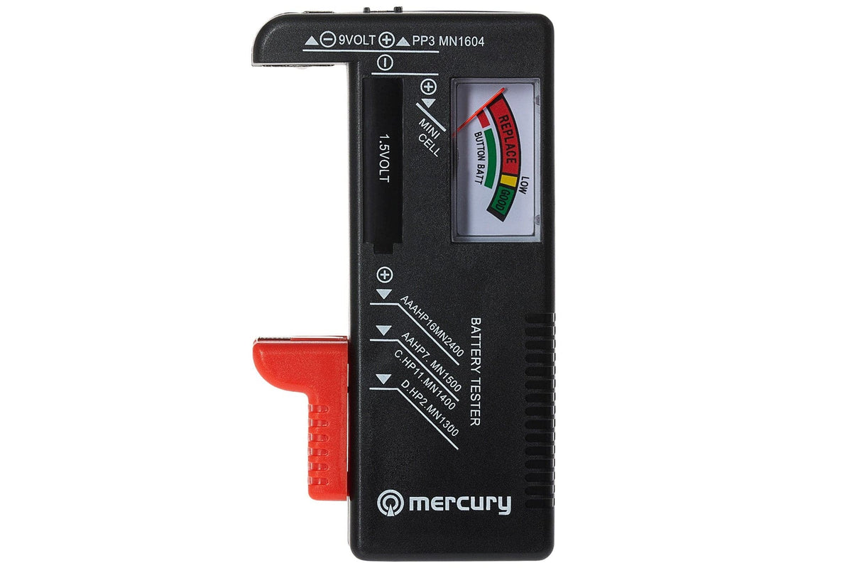Maplin 80x AA LR6 7 Year Shelf Life 1.5V High Performance Alkaline Batteries with Universal Battery Tester