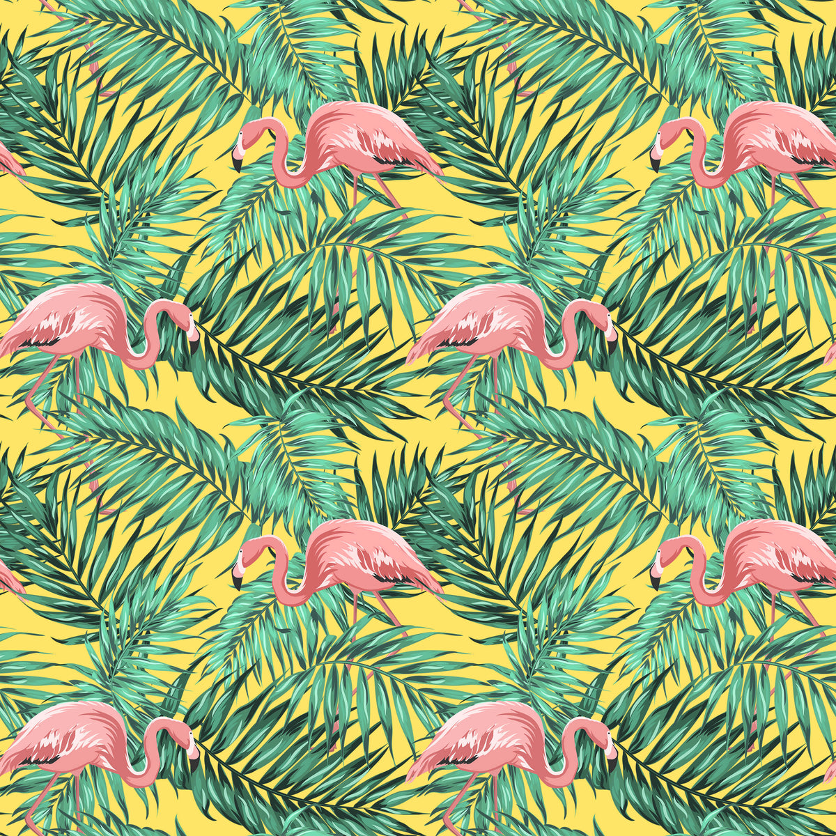 Floriga Transform Your Oasis Flamingo Wallpaper