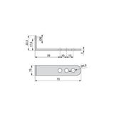Furniture Fixing Steel Joint L Brackets
