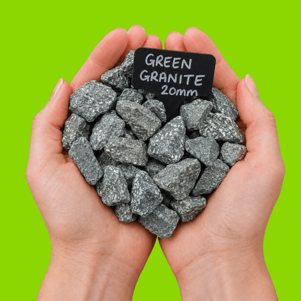 Green Granite Gravel Chippings
