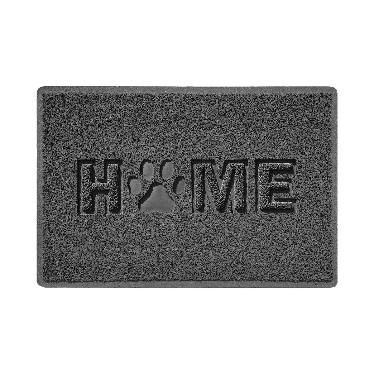 Embossed Home Paw Spaghetti Indoor Doormat