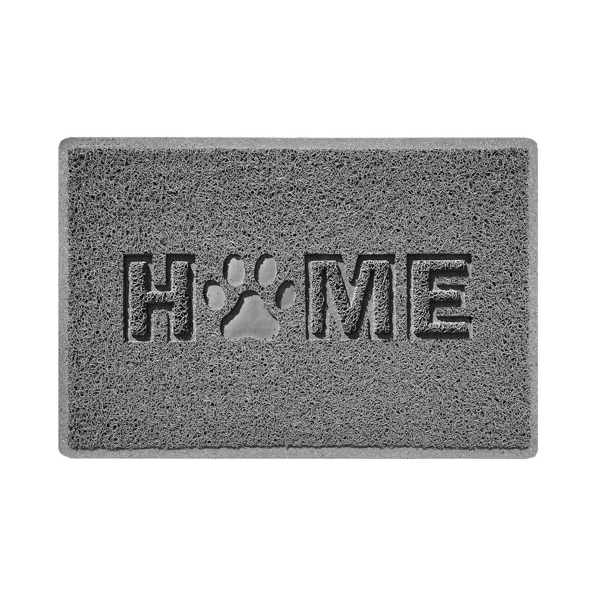 Embossed Home Paw Spaghetti Indoor Doormat