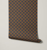 Jack Diamond Check Pattern Wallpaper