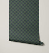 Jack Diamond Check Pattern Wallpaper