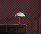 Jack Diamond Check Pattern Wallpaper