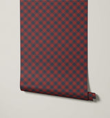Jack Diamond Check Pattern Wallpaper
