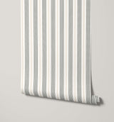 James Sophisticated Pinstripe Wallpaper
