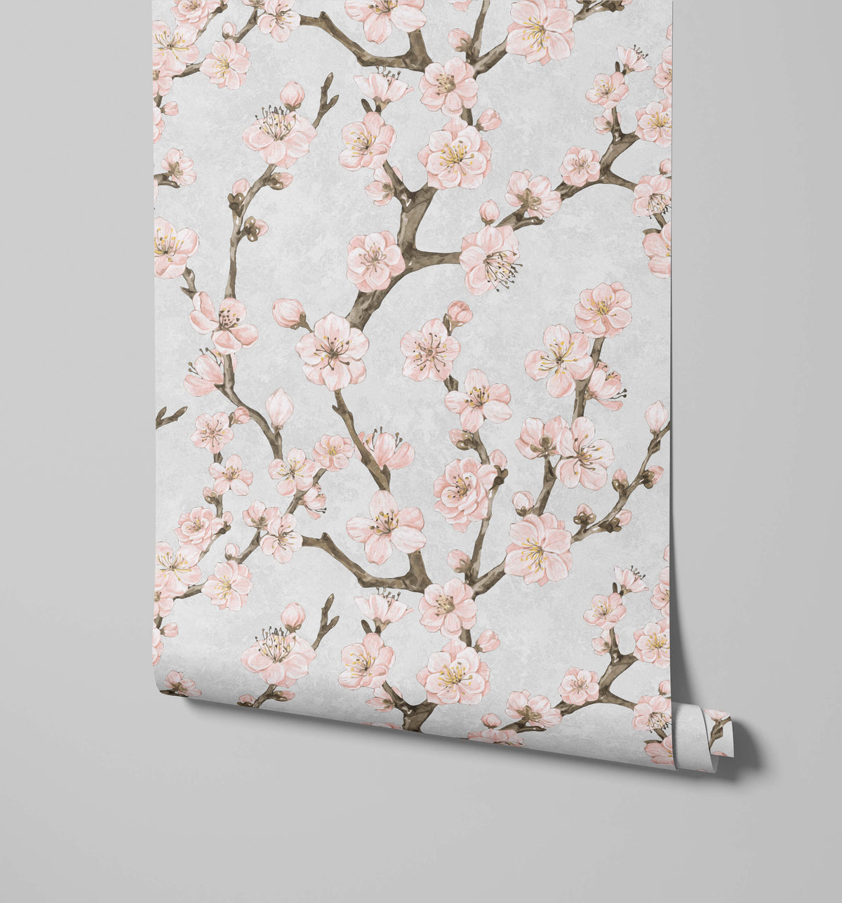 Junta Introducing Enchanting Painted-effect Blossom Wallpaper