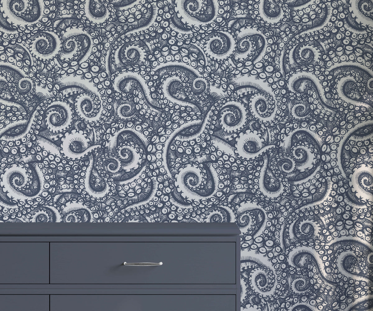 Kover Depths Ocean Unique Tentacle Wallpaper