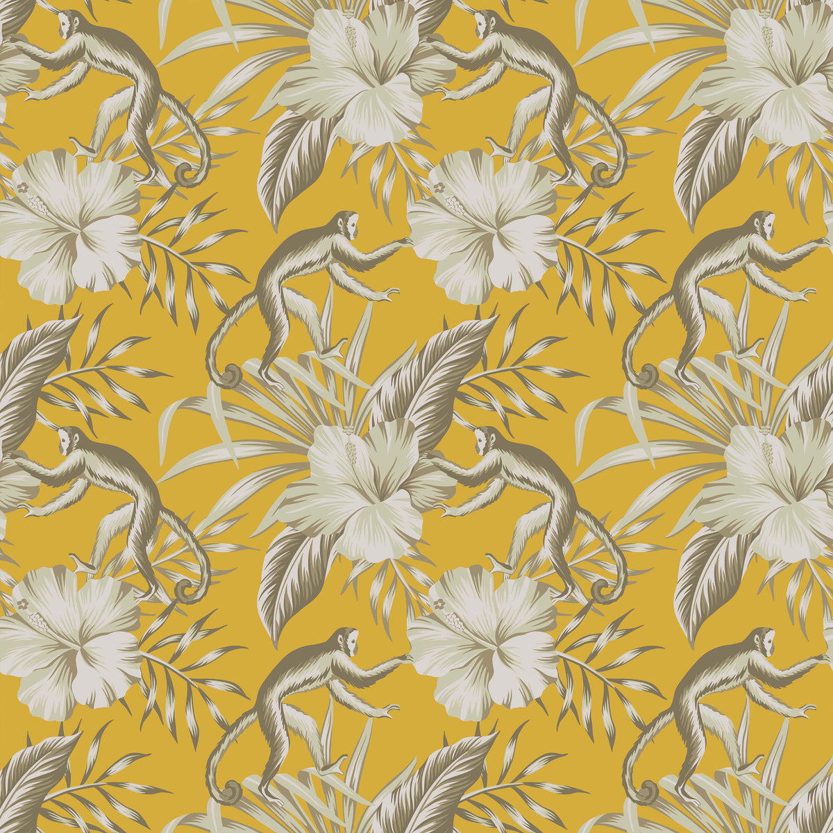 Londir Blend Nature Whimsy Monkey Wallpaper
