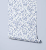 Lucy Bird Toile Wallpaper