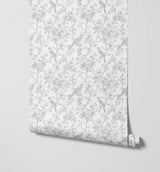 Lucy Bird Toile Wallpaper