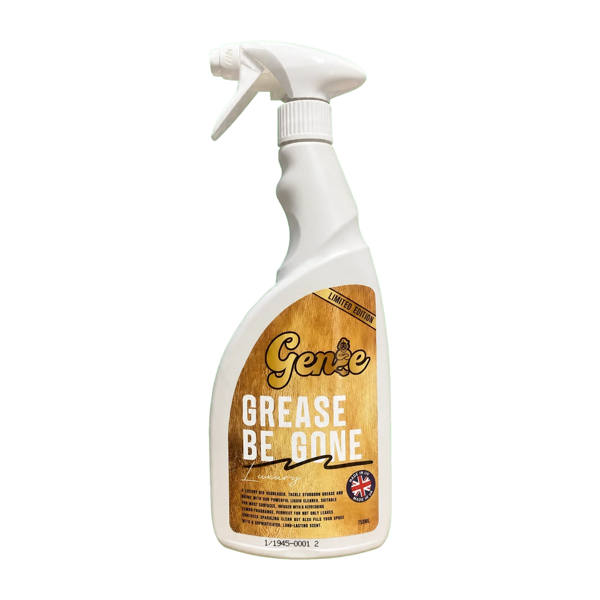 Genie Grease Be Gone Lemon Degreaser - 750ml