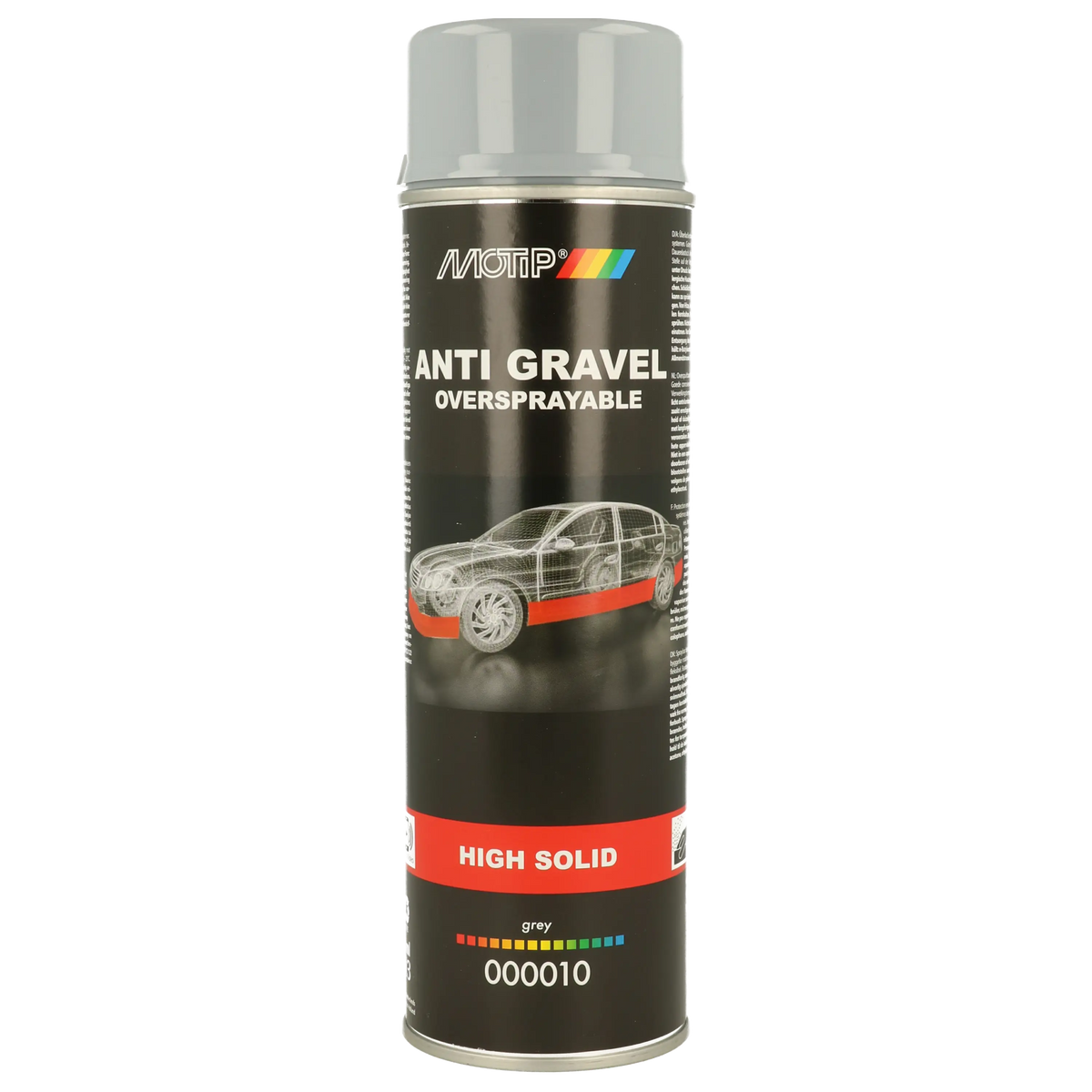 MOTIP Sprayable Stone Chip Spray Grey High Solid – 500ml