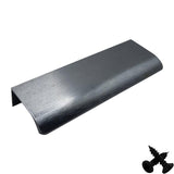 M4TEC Alva Anthracite Bar Pull Handle – Modern Aluminium Cabinet, Drawer & Cupboard Door Pull (VD3)