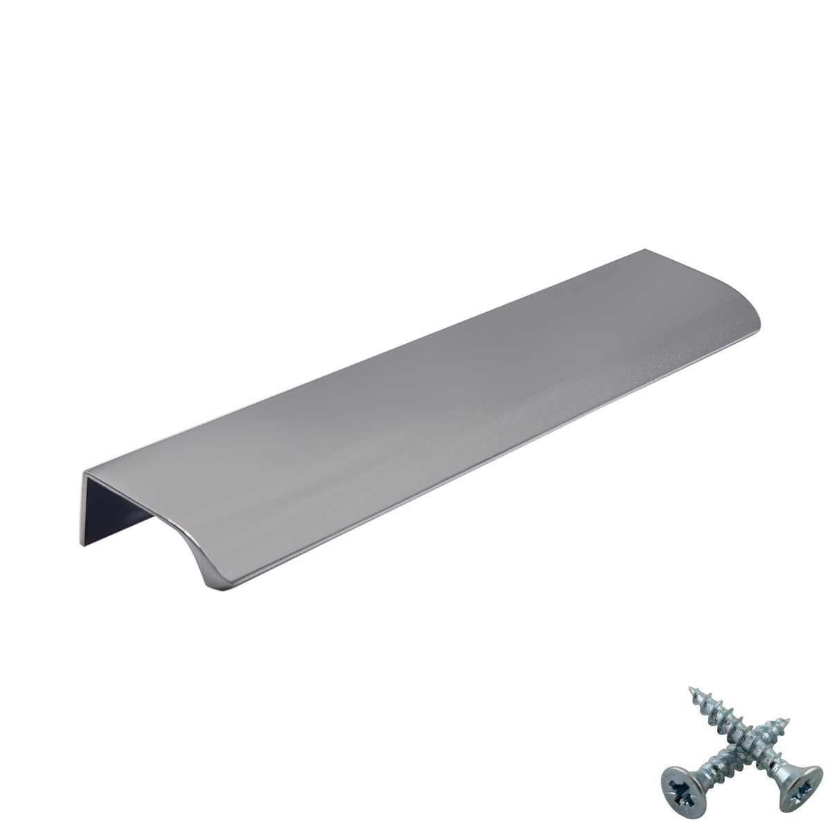 M4TEC Alva Bar Pull Handle – Matt Chrome Cabinet, Drawer & Cupboard Handle (Pack of 10) VD3