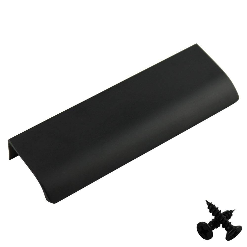 M4TEC Alva Black Bar Pull Handle – Aluminium Cabinet Door Handle (7 Size Options) – VD3