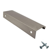 M4TEC Alva Brushed Inox Bar Pull Handle – Modern Aluminium Cabinet, Drawer & Cupboard Door Pull (VD3)