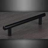 M4TEC Ballater D5 Black T-Bar Handle – Modern Cabinet, Cupboard & Door Handle