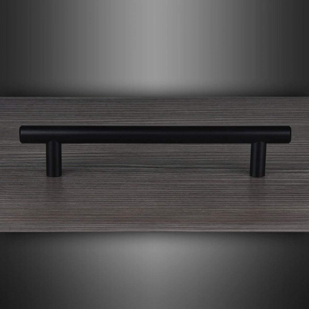 M4TEC Ballater D5 Black T-Bar Handle – Modern Cabinet, Cupboard & Door Handle