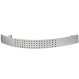 M4TEC Blairgowrie F4 Dimpled Bow Cupboard Door Handle – Curved Cabinet & Drawer Pull (96mm & 128mm Centres)