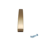 M4TEC Brushed Brass Bow Handle – Cabinet, Drawer & Cupboard Pull in 3 Sizes (VE9 Series)