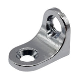 M4TEC Chrome or Brass Heavy Duty Steel Shelf Brackets