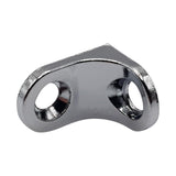 M4TEC Chrome or Brass Heavy Duty Steel Shelf Brackets