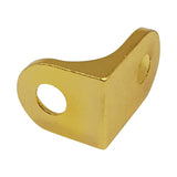 M4TEC Chrome or Brass Heavy Duty Steel Shelf Brackets