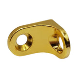 M4TEC Chrome or Brass Heavy Duty Steel Shelf Brackets