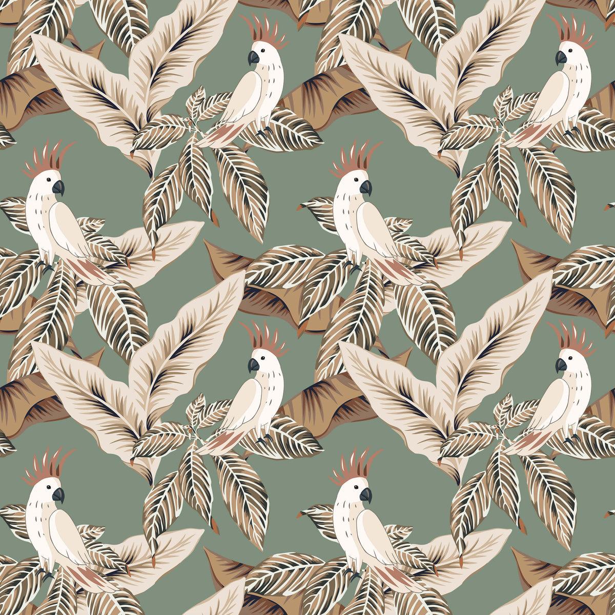 Marilyn Using Understated Tones Cockatoo Wallpaper