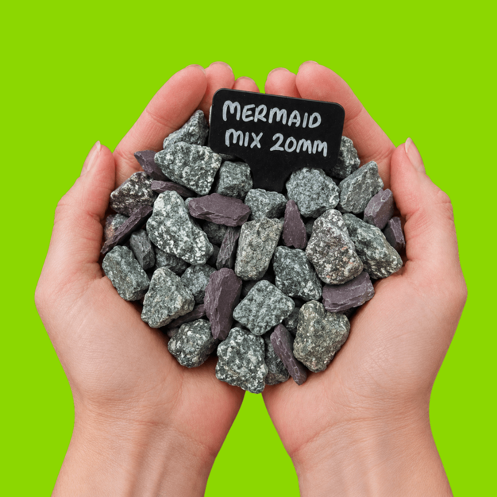 Mermaid Mix Gravel and Slate Chippings Jumbo Bag