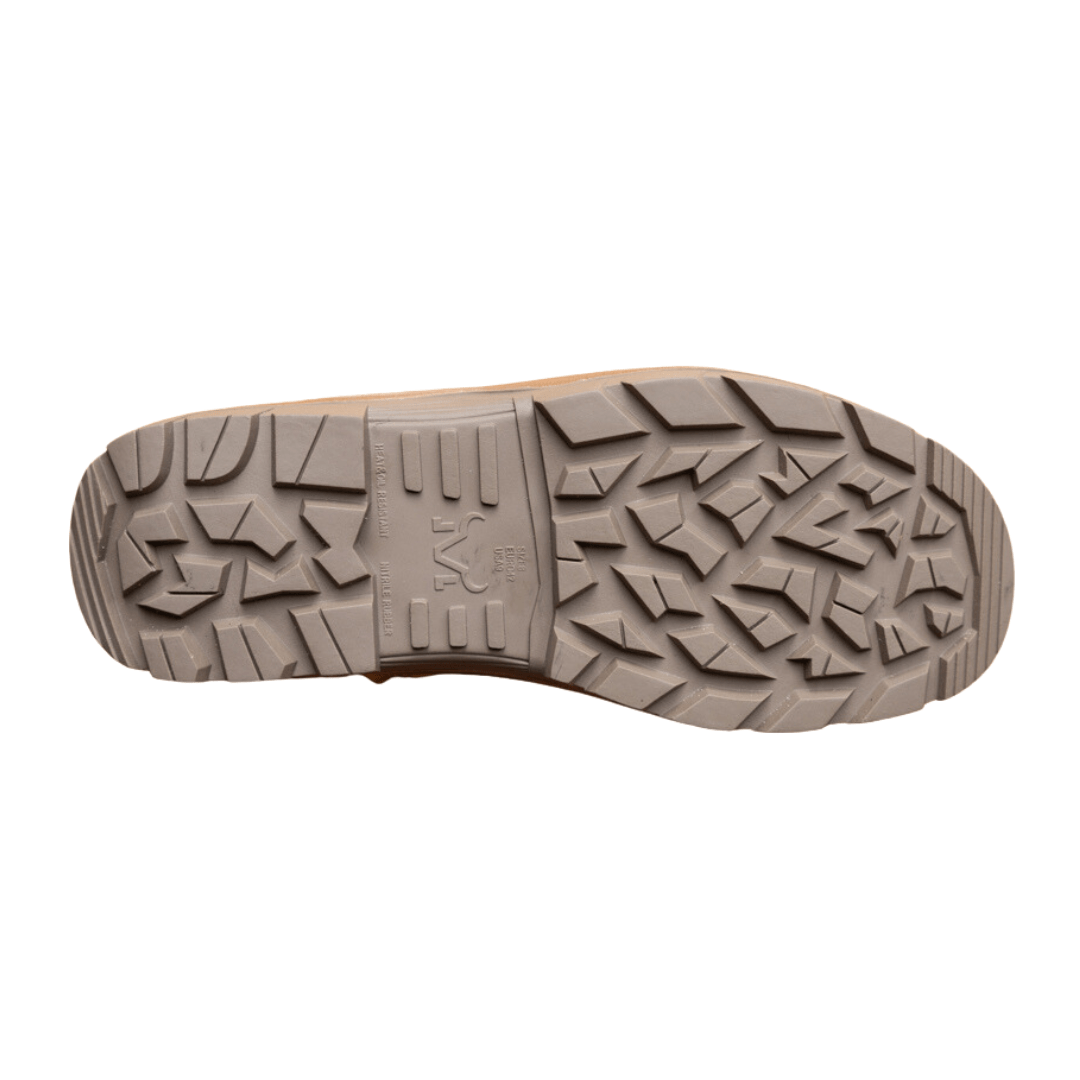 Munka Taurus Side Zip Work Boots - WHEAT