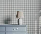Murray Check Plaid Wallpaper