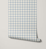Murray Check Plaid Wallpaper