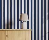 Offshore Coastal Stripe Wallpaper
