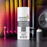 Designer Radiator Spray Paint 400ml, Heat Resistant