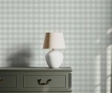 Pavlova Check Pattern Wallpaper