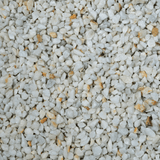 Polar White Marble Chippings Bulk bag