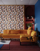 Fraser Geometric Negative Positive Wallpaper