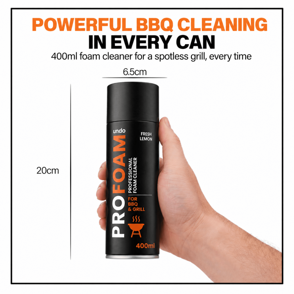 Profoam - BBQ & Grill Cleaner | Fresh Lemon