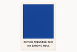 British Standard  381C 107	Strong blue 400ml Aerosol Available in any Finish