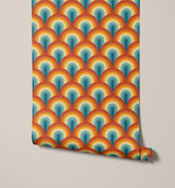 Reynold Retro Rainbow Wallpaper