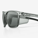 Riley Navigator X Safety Sunglasses – Grey Lens, Smoked Frame, Anti-Fog/Anti-Scratch