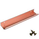 Rose Gold Aluminium Cabinet Handle – Modern Door, Drawer & Cupboard Bar Pull (Multiple Sizes)
