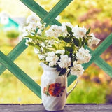 Expanding Garden Trellis Wooden Plant Flower Support Screen Panel Wall Green 180 x 90cm