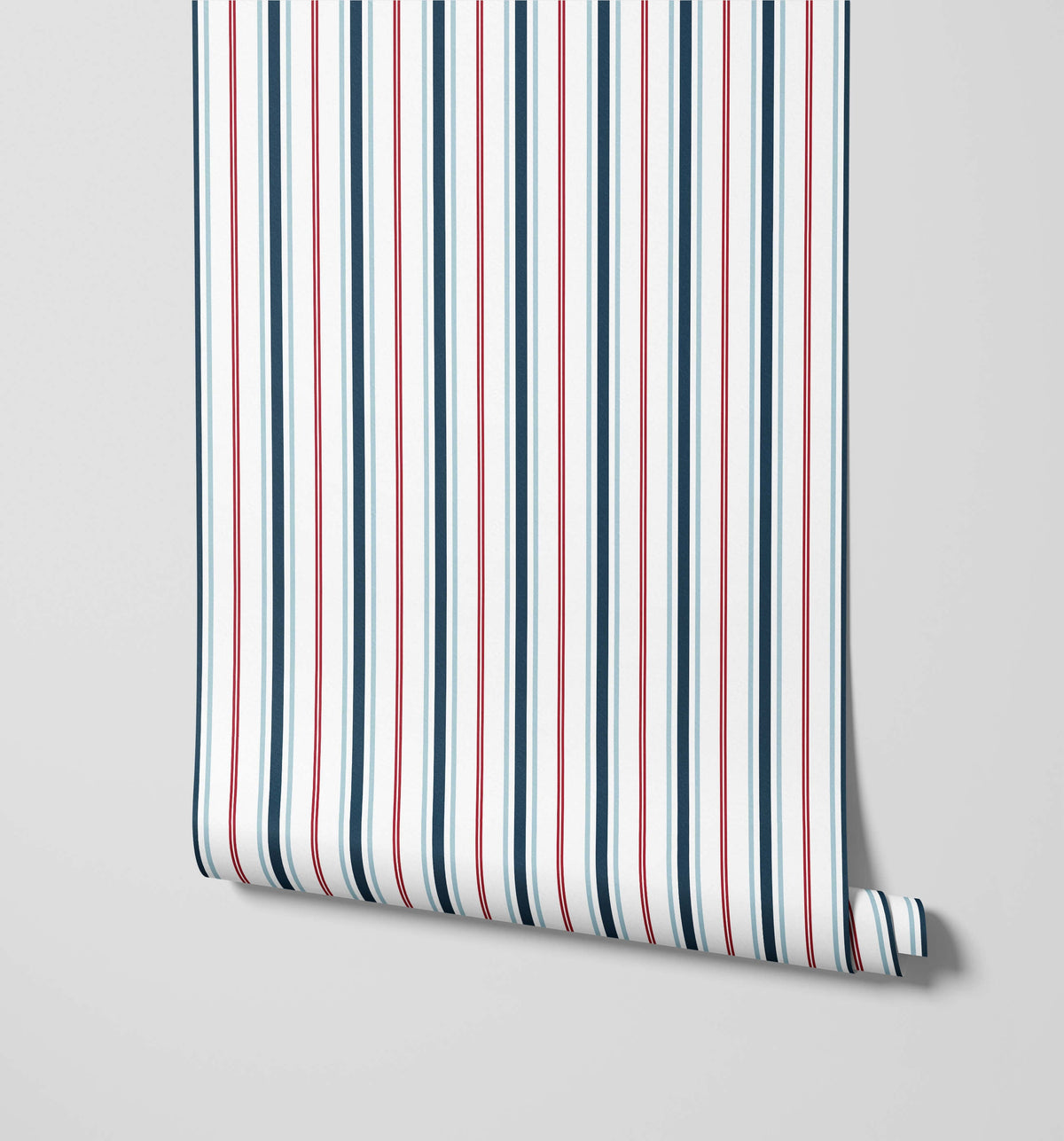 Sailor Nautical Stripe Wallpaper