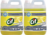 2 x Cif Pro Formula Professional All Purpose & Floor Cleaner Lemon Fresh 5L