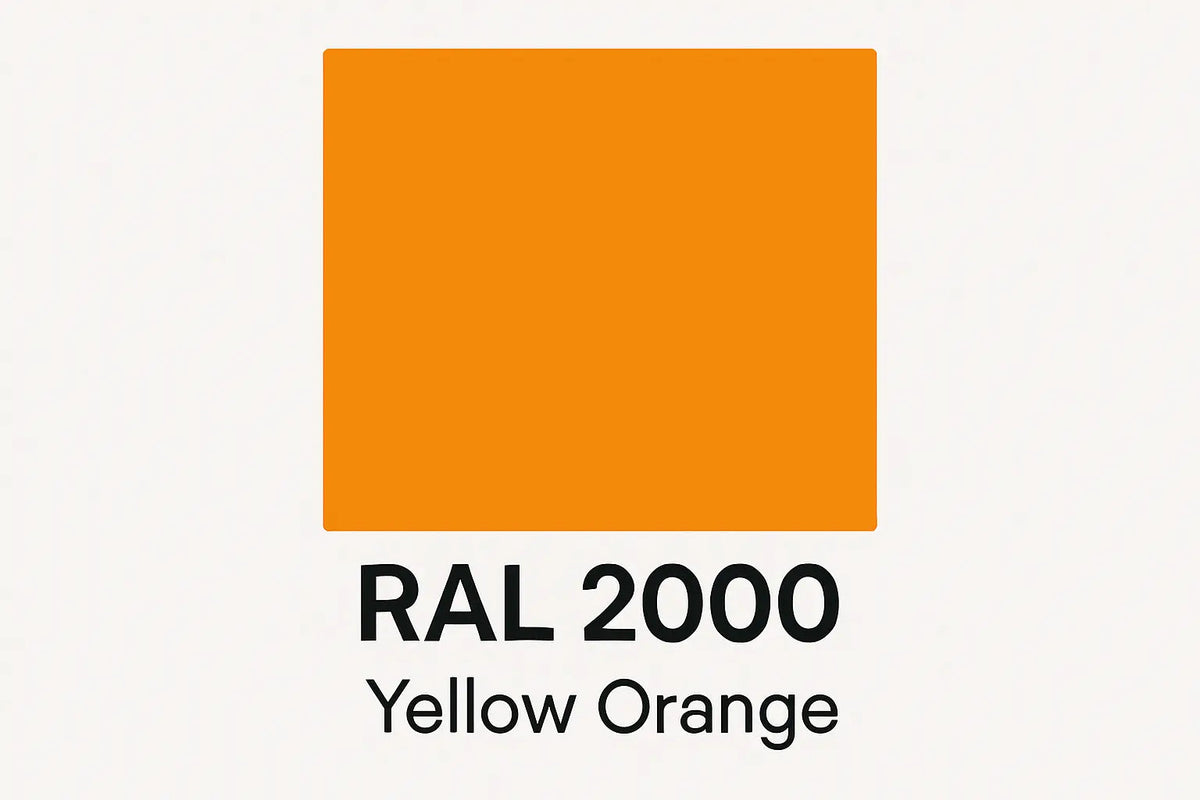 RAL 2000 Yellow Orange - 400ml Aerosol Spray Paint Any Finish
